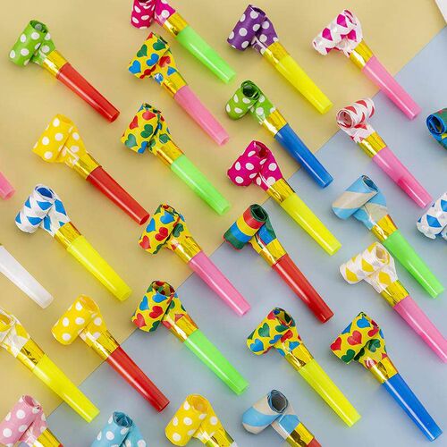 Cartoon Extendable Whistle for Children, Creative Party Favo