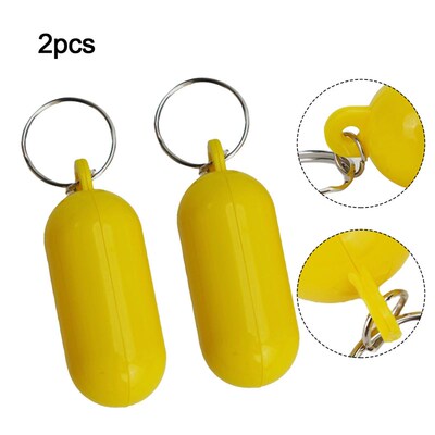 2pcs Boat Kayak Floating Keyring Fender Buoyant Key Ring Mar