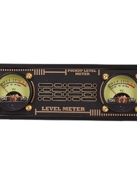 电平表VU拾音器节奏氛围灯RGB桌搭赛博朋克时钟电竞桌面摆件电子