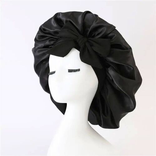 Night Hair Cap Curly Hair Wrap For Sleeping With Strap Showe