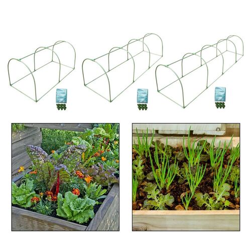 DIY Assembled Kit Outdoor Mini Greenhouse Plant Cover for Ga