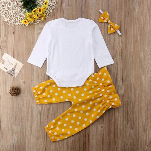 Citgeett sPRING Newborn Baby Girls Clothes ops Sunshine Romp