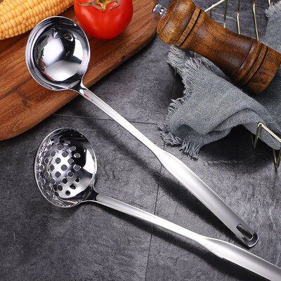 Stainless Steel Soup Spoon Creative HotelHome Kitchenware Lo
