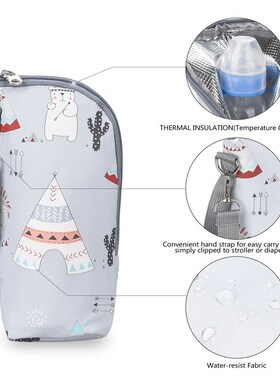 Baby Bottle Bag Portable Mother Feeding Bottle Warmer Baby F