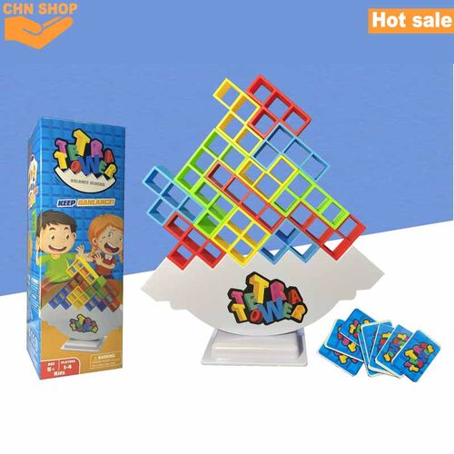Stacking Game Tetra Tower Blocks Stack Building Blocks Balan