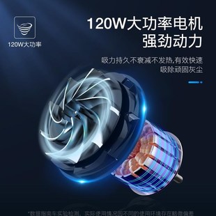 Portable car Vacuum Cleaner Powerful Suction Household车家吸