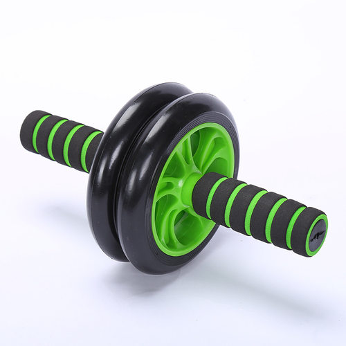 Abdominal Wheel Dual Double AB Roller Exercise Fitness Mute~