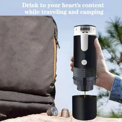 Electric Coffee Maker Convenient Capsule Ground Coffee Brewe