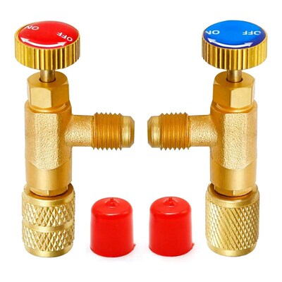 Air Conditioning Refrigerant Safety Valve R410A R22 1/4  5/1