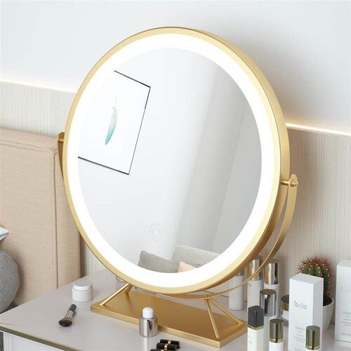 Makeup mirror with light LED mirror化妆镜带灯智能梳妆镜LED台