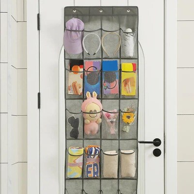 Wall Hanging Shoe Storage Organizer Bag Shoes Rack Over The