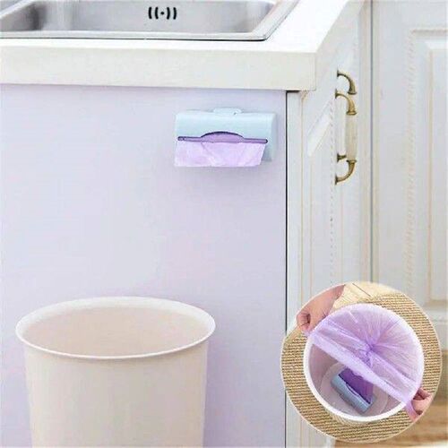 1/2PCS Plastic Bag Container Wall-mounted Kitchen Garbage
