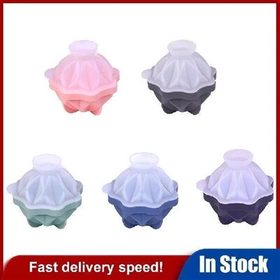 Ripple Single Ice Mold, Perfect Etched Sphere, Slow Melting