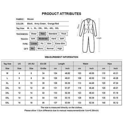 Cotton Blend Plus Size Jumpsuit Women 2024 AutumnCasual Soli