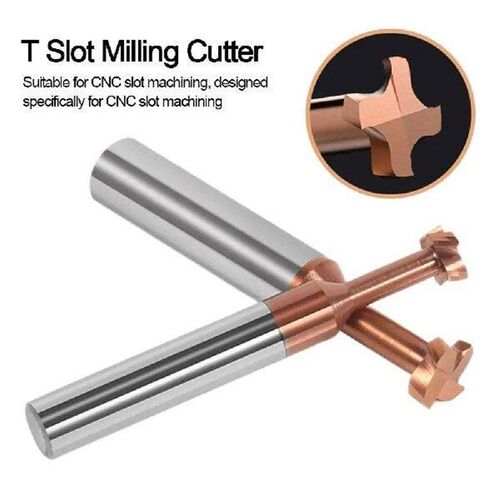 New Carbide T Slot Milling Cutter Round Handle Coating
