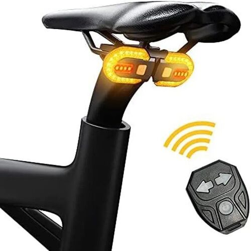 Bike Turn Signal Rear Light LED Bicycle Lamp USB Rechargeabl