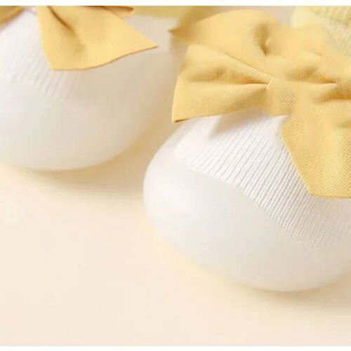 Newborn Baby Boy Shoes Embroidery Pattern Nonslip Floor Sock