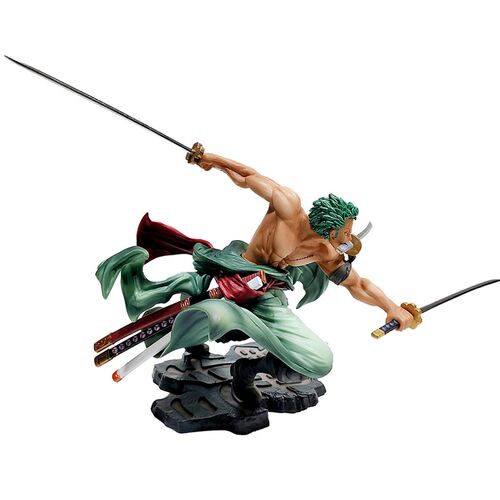 18CM One Piece Luffy Figure Roronoa Zoro Three-Blade Sa-Maxi
