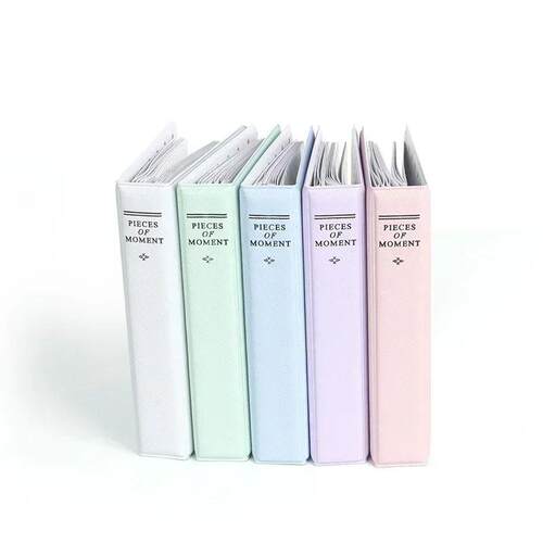 64 Pockets Photo Album Inch Pictures Storage Case Stamps Tic