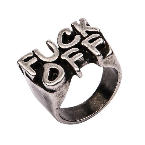 Haiteng jewelry retro old mens domineering personality Engl