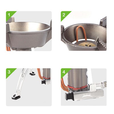 BRS-11 Windproof Whirlwind Outdoor Camping Stove Gas Burners