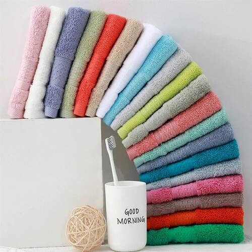 20 Colors Handkerchief Towels High Quality Cotton Small Towe