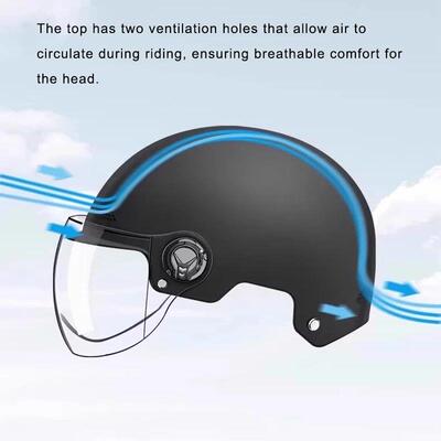Motorcycle Helmet for Men Women Classic Retro Scooter Vintag