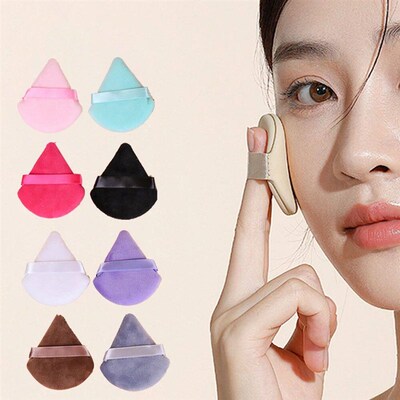 Triangle Powder Puff Face Makeup Sponge Soft Triangle Powder