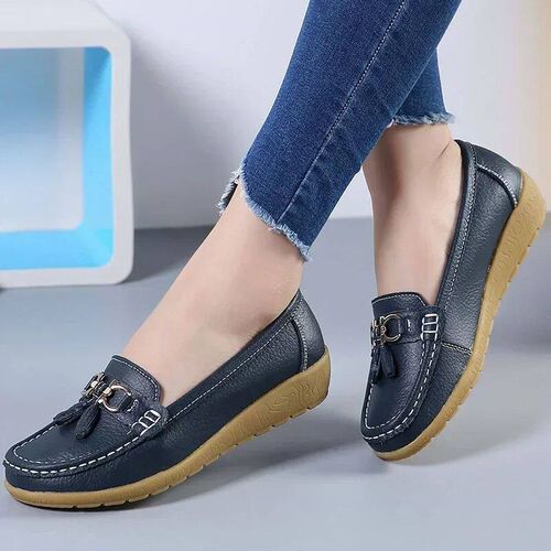 Women Shoe Slip On Loafer For Ballet Flat Women Moccain Caua