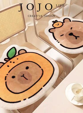 JOJOS L. PD.bener.坐垫仿羊绒屁垫加厚宿舍椅垫异型垫子  本而