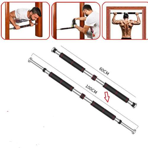 Telescopic Door Chin Up Adjustable Home Gym Exercise Pull Up