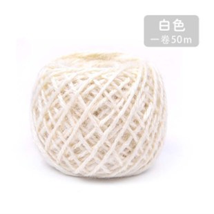 1roll 30m burlap rope natural jute twine burlap string hemp