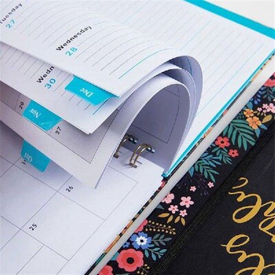 2023-2024 Week Planner Coil Note Suitable For Planning