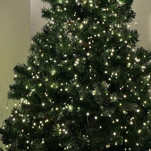 100M/200M LED String Lights Fairy Green Wire Outdoor Tree Li