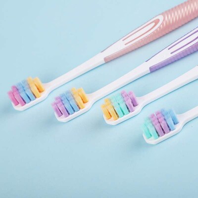 Soft bristle toothbrush Adult mouth guard ten thousand bris