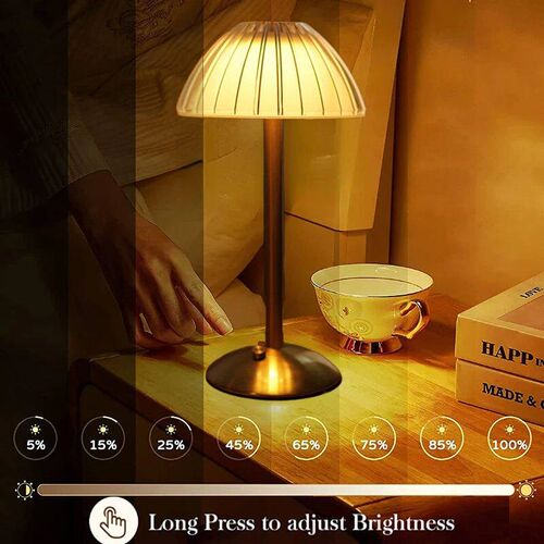 Touch Sensor Diamond Table Lamp LED Desktop Night Light Nord