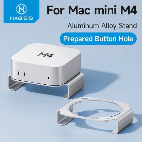 Hagibis Desktop Stand for Mac mini M4/M4 Pro 2024 Heat Dissi