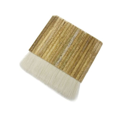 明珠牌竹管羊毛刷板刷排笔刷裱画软毛国画水彩颜料排刷底纹笔画画