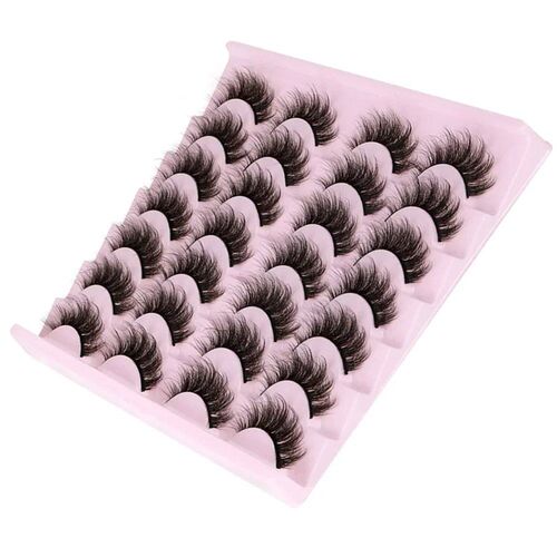 14 Pairs 3D Mink Lashes Faux Mink Fluffy Lash Soft Full Thic
