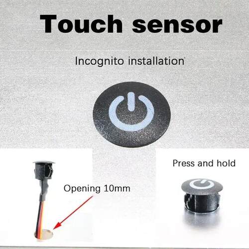 Touch the sensor switch button, hole distance 10mm13mm16mm s