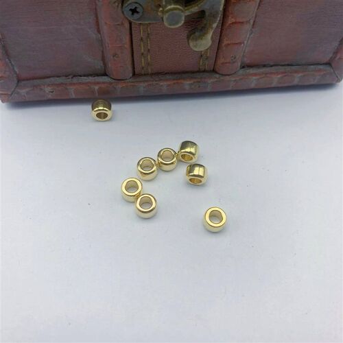 10pcs Round Copper Strain Isolate Brass Braided Paracord Lan