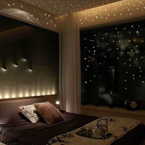 407 Pcs Wall ers Wall Decor Glow In The Dark Star er Decal f