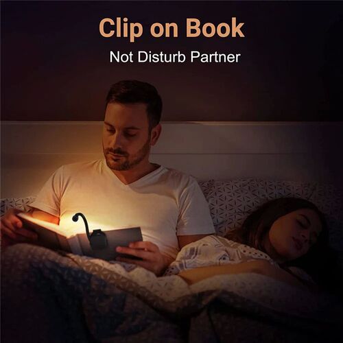 New Mini Book LED Eye Protection Reading Night Light Adjusta