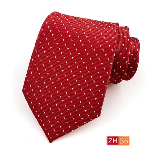 Mens Neck Ties Tie For Men Necktie Red Business Neckties Man