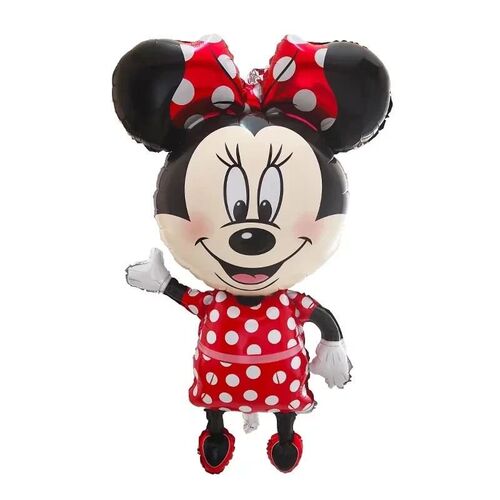 Standing Mickey Minnie  Cartoon Balloon Mickey Theme Birthda