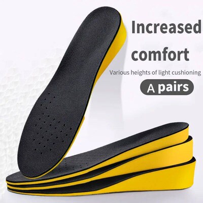 Women Height Increase Insole Templates for Feet Memory Foam