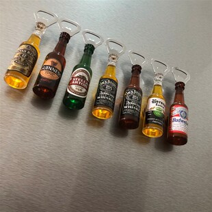 Simulation Multifunctional Beer Opener Magne Bottle Creative