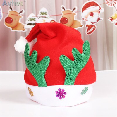 圣诞节圣诞帽Christmas hat decorated hat Christmas antler