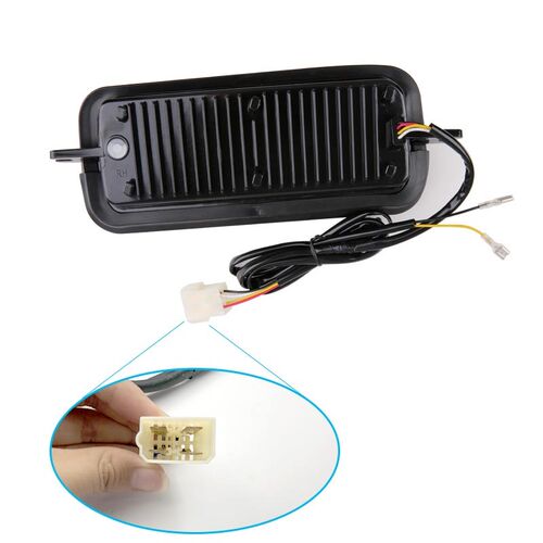 2 Pcs 7Inch LED Headlight Turn Signal Lamp DRL LED Daytime R