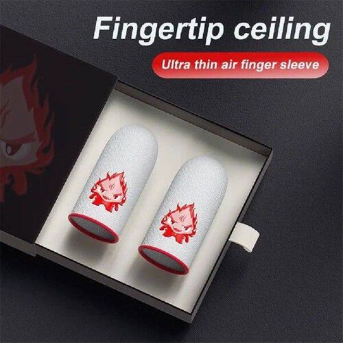 2 Pcs Mobile Game Controller Fingertip Gloves Breathable